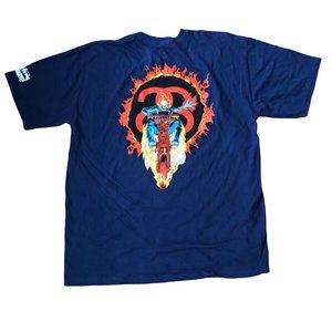 RARE Marvel Stussy Navy Tee XL NWOT